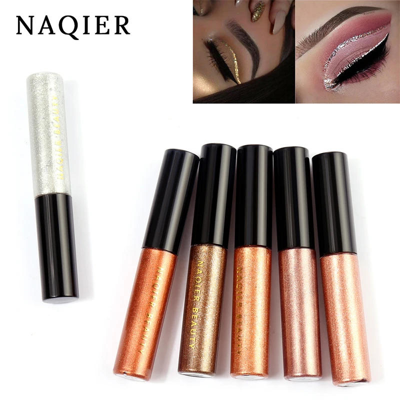 New Fashion eyeliner metal rose gold eyeliner Glitter Eyeliner Makeup
