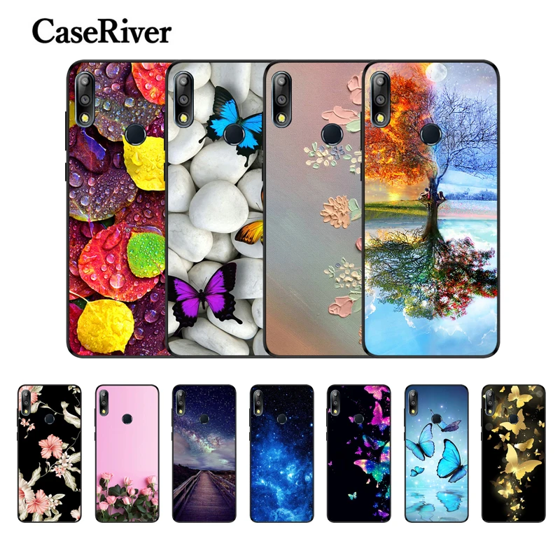 

Asus Zenfone Max Pro M2 ZB631KL Case Silicone Black Matte Soft TPU Phone ZB633KL ZB632KL Case Cover Back Asus ZB631KL Case