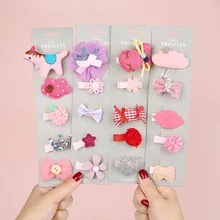 5 шт., новинка, милая заколка принцессы с цветами, Детские волосы для девочек, заколка с бантиком, аксессуары для детей, заколка для волос, головной убор, заколки для волос