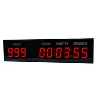 Btbsign Led Countdown Day Wall Clock Count Down/Up Special Event Day Christmas 1.8 Inch 1
