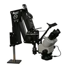 Ювелирные изделия инспекционные инструменты acrobat 7X-45X микроскоп для изготовления часов светодиодный светильник в подарок