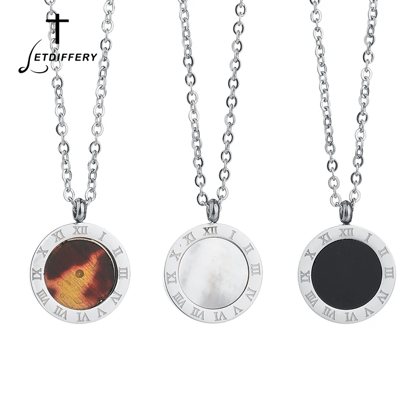 Letdiffery известный бренд номер кулон Цепочки и ожерелья Нержавеющая сталь основа Цепочки и ожерелья Bijoux татуировки ювелирных изделий