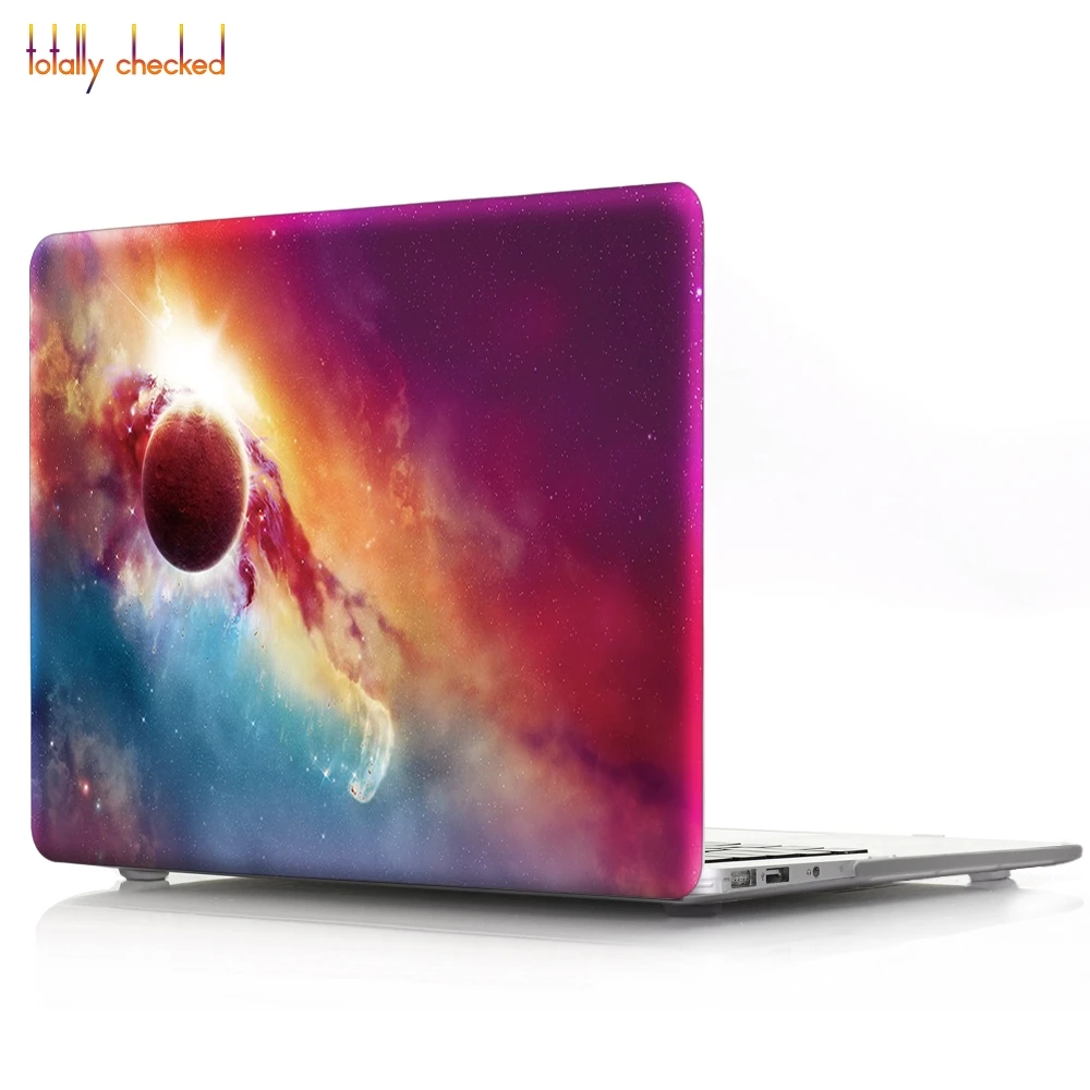 3 в 1 модные чехлы для ноутбуков apple MacBook Air 11 13 с рисунком под дерево MAC Pro Retina 12 15