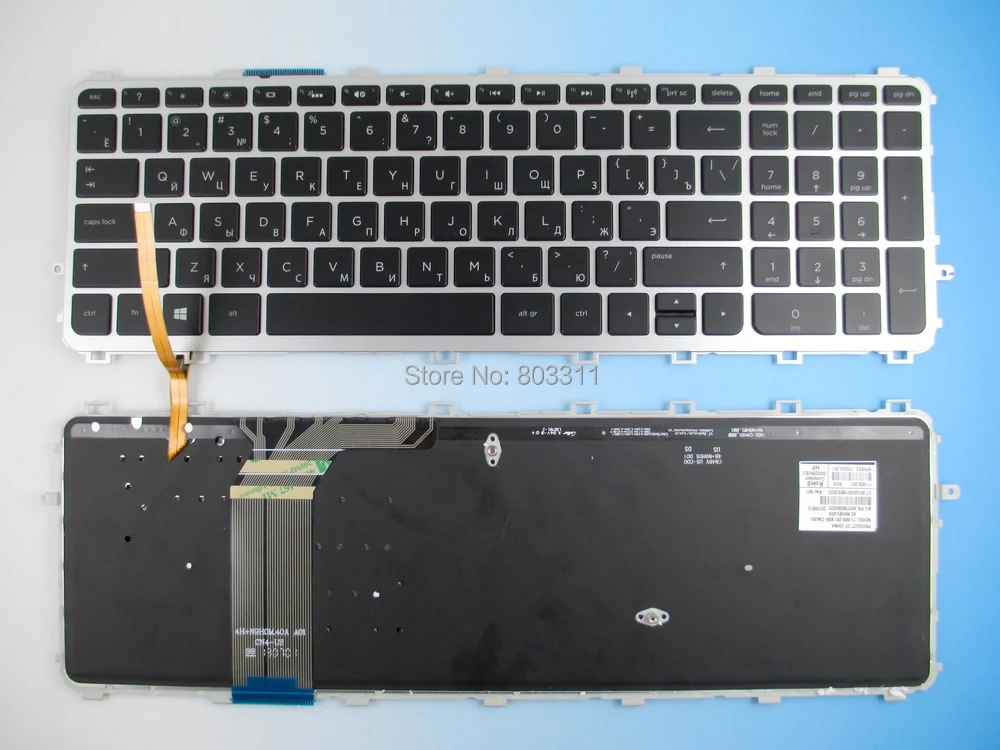 15-J RU Laptop keyboards for hp envy15 Touchsmart 15T-J 15Z-J 15-J000 15t-j000 15z-j000 15-j151sr with frame with backlit 720565 001 free shipping 720565 501 board for hp envy15 15 j000 15t j000 15t j100 series laptop motherboard with hm87 chipset
