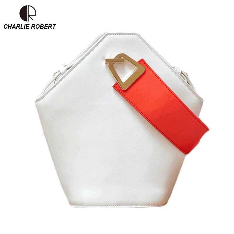 

2019 New Spring Hot Fashion Lady Luxury Handbags Women Bags Designer Leather Hasp Soft Panelled Bucket Day Clutches