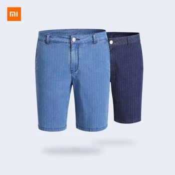 

Youpin Mijia Youpin Cotton Smith Classic Striped Casual Denim Shorts Business Casual Short Jeans