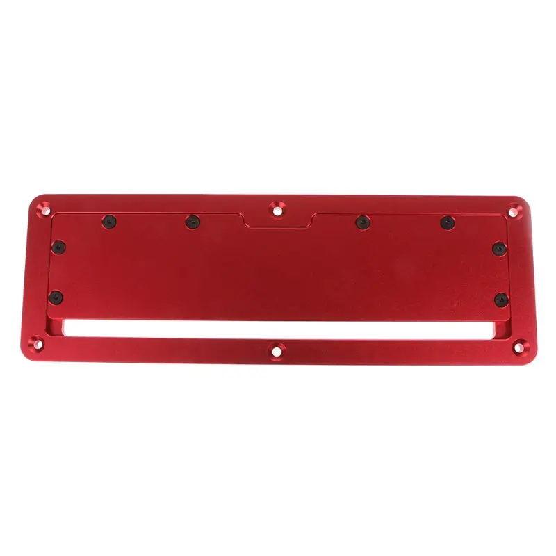 Electric Circular Table Saw Flip Cover Plate Flip-Floor Adjustable Aluminium Insert Plates For DIY Woodworking Tool WF4458037
