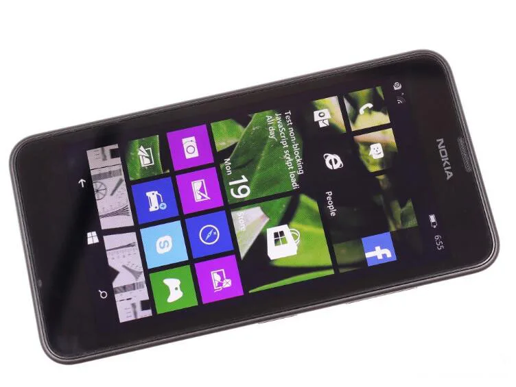 Nokia Lumia 630 мобильный телефон 3g Windows Phone четырехъядерный 4," wifi gps 5MP 8GB память две sim Lumia 630 мобильный телефон