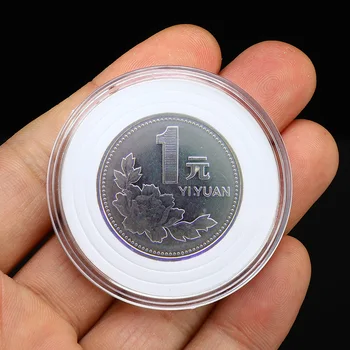 

20 Pcs/Set Round Plastic Coin Storage Case Capsules Holder Applied Clear Container Box Collection Display Holder Collection Gift