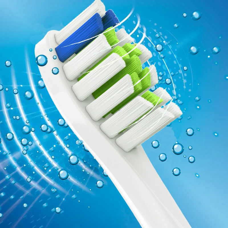 4 шт. электрические головки зубных щеток для Philips Sonicare HX6063 HX9362 алмазные FlexCare сменные насадки для щёток