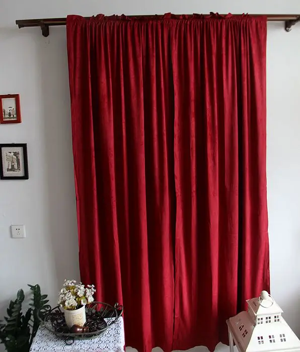 Curtains Ideas burgandy curtains : Popular Burgundy Curtains-Buy Cheap Burgundy Curtains lots from ...