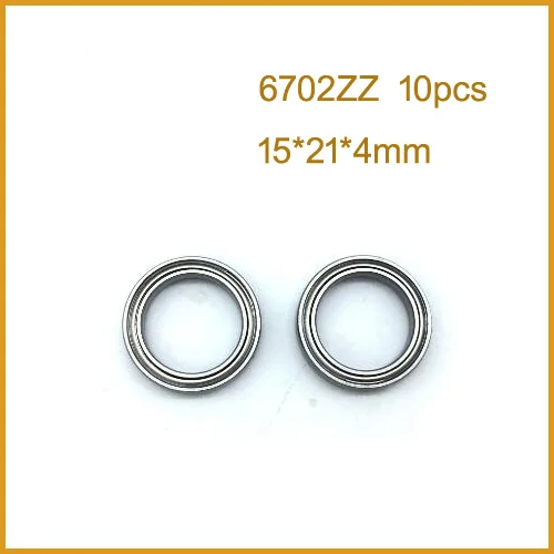 6702ZZ подшипник ABEC ( 10 шт.) 15x21x4 мм тонкая секция 6702 ZZ шариковые подшипники 6702z |