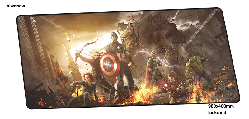 Movie Avengers Endgame Superhero Large Mouse Pad Gaming Play Mat Keyboard Mat