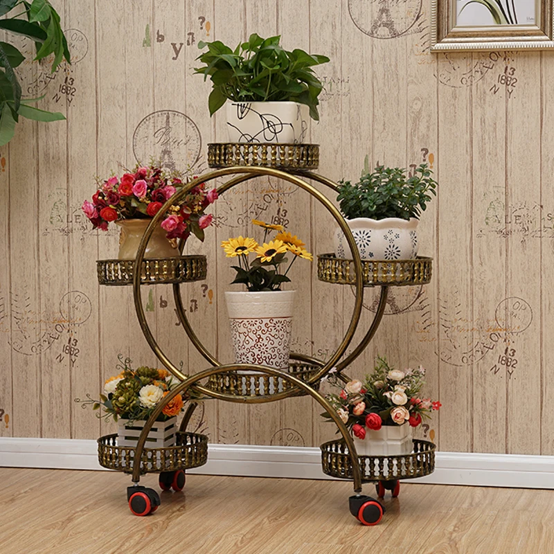 Indoor Plant stand flower stand shelf standing flower shelf plantas plant rack decoration rack balcony outdoor decor