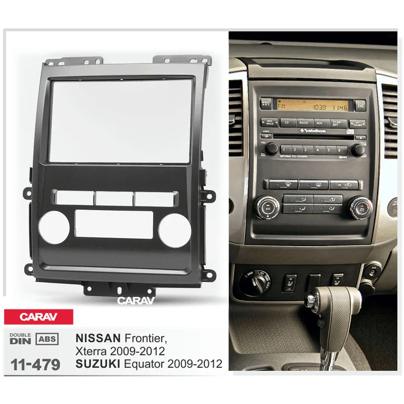 CARAV 11 479 Double Din Fascia For NISSAN Frontier Xterra SUZUKI