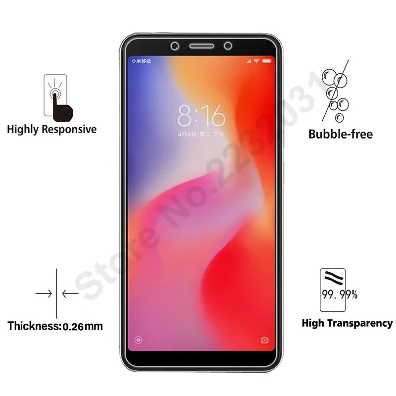 Xiaomi Redmi 6 6A Pro Стекло Экран протектор Премиум пленка для Xiomi Redmi 3 S 4 Pro 4X5 8 SE Mix 2 S A1 закаленное Стекло