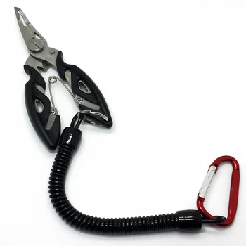 SUPER DISCOUNT ❤️ New Fishing Multifunctional Plier Fishing Lanyards Boating Ropes Kayak Camping Secure Pliers Lip Grips Tackle Fish Tools - discount item 15% OFF Sports & Entertainment