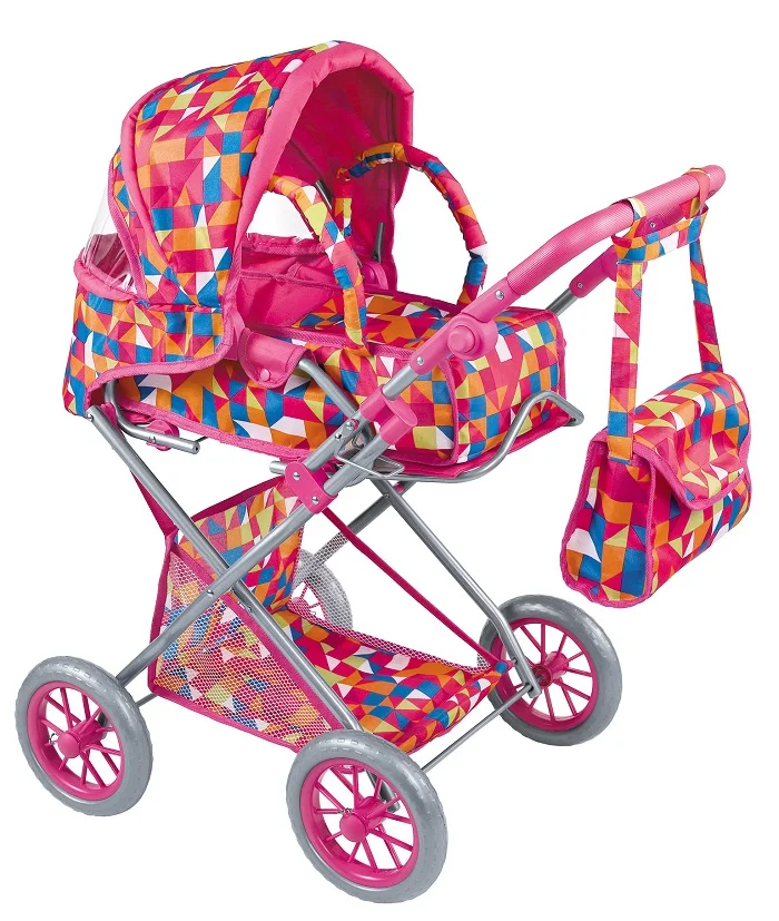 Детская коляска с большим колесом, игрушечная игрушка для девочек, детская игрушка для ролевых игр, мебель, игрушки для кукол, детская коляска