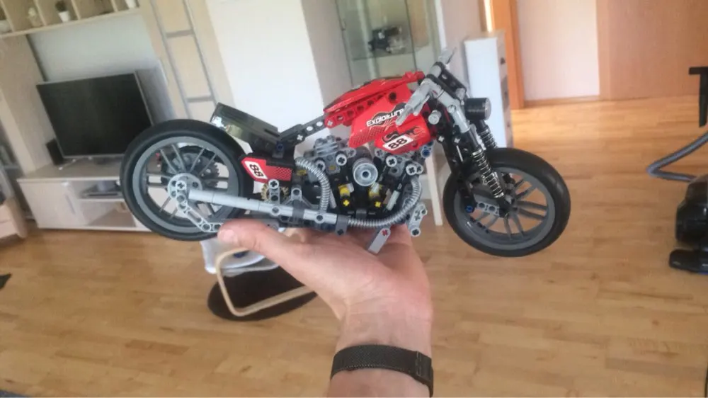 

Decool 3354 Lepin Technic Motorbike Motorcycle Car building bricks blocks toys for children Boy Game Gift kid set
