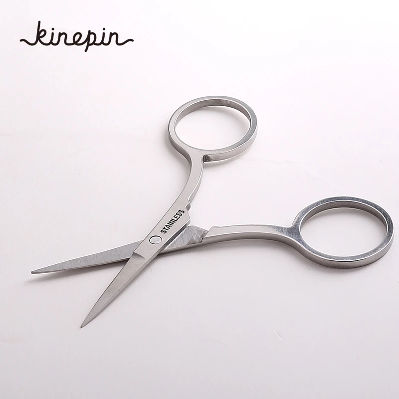 Stainless Steel Sharp Tip Eyebrow Makeup Scissors Manicure Lady Baby Facial Hair Trimming Tweezer Scissors Make Up Beauty Tool