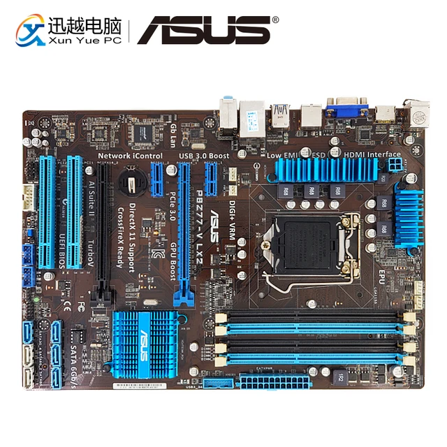 Best Price Asus P8Z77-V LX2 Desktop Motherboard Z77 Socket LGA 1155 i3 i5 i7 DDR3 32G SATA3 USB3.0 VGA HDMI ATX Best Price Asus P8Z77-V LX2 Desktop Motherboard Z77 Socket LGA 1155 i3 i5 i7 DDR3 32G SATA3 USB3.0 VGA HDMI ATX