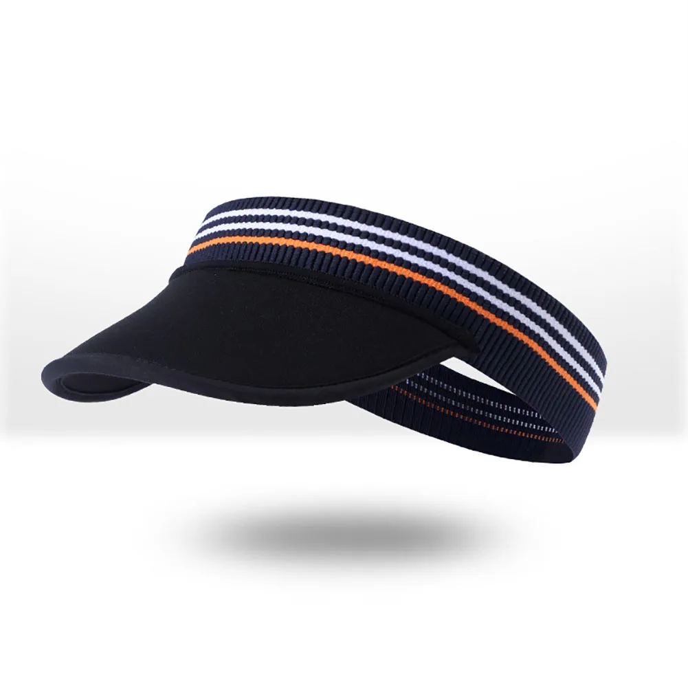 

Men Women Soft Sun Hat Sunscreen Cycling Cool Practical Hot Summer Empty Top Visor Durable Tennis Cap Polyester Outdoor Sports
