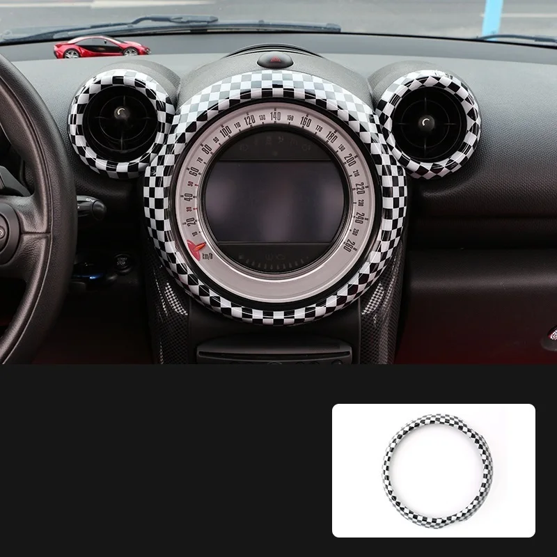 

Automobile Chromium Modified Decorative Interior Dashing Protecter Covers Sticker Strip Bright Sequins 13 14 15 16 FOR MINI R60