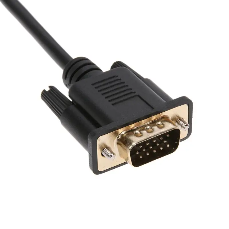 Кабель переходник DisplayPort (папа) VGA 1 8 м|audio video|converter cablevga male |