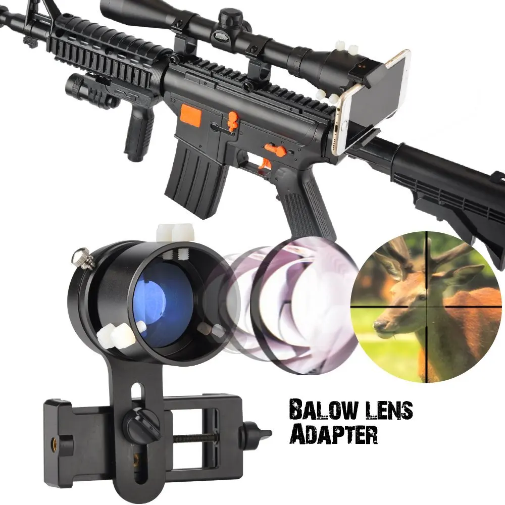 Rifle Scope Smartphone Advanced Glass Magnification system adapter Smart Shoot Scope Mount Adapter for Gun Scope Airgun Scope