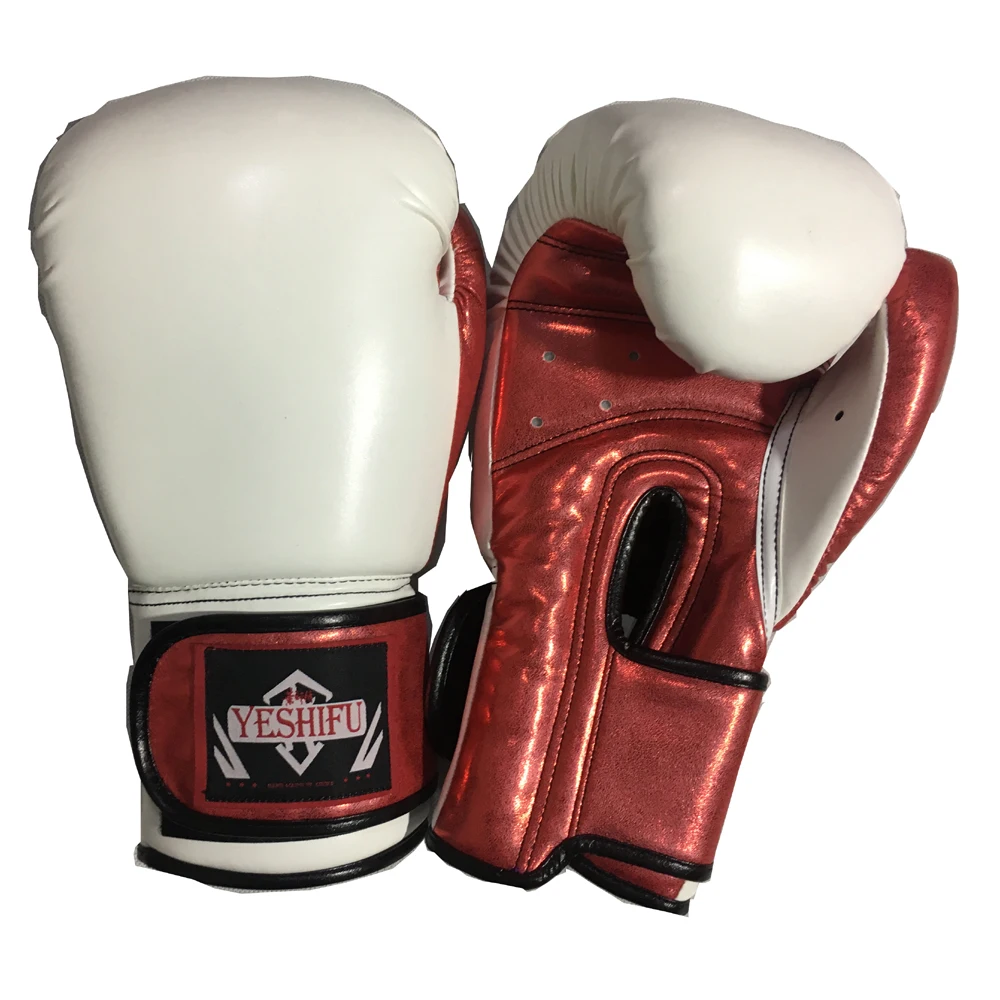 Блестящие перчатки для тайского бокса взрослых MMA Sparring Muay Kickboxing Martial Arts Grappling Sanda