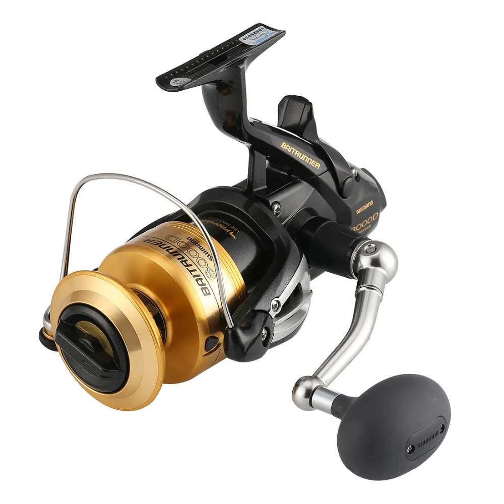 Только одна спиннинговая Рыболовная катушка Shimano Baitrunner соленой воды 4 8: 1