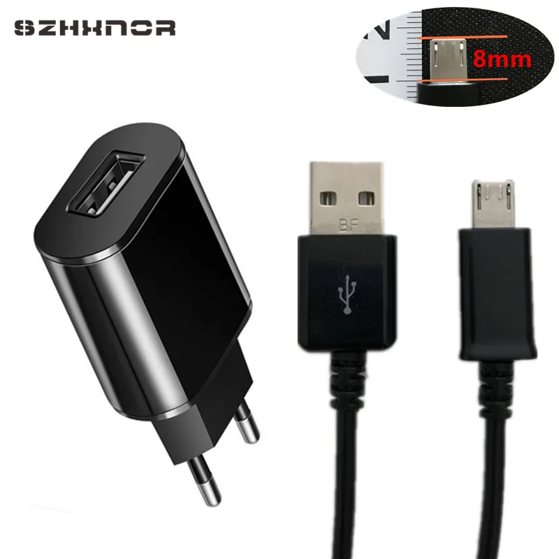 

8mm Extra Long micro usb USB 5V 2A Charger for Asus ZenFone Go ZC451TG ZC500TG ZB551KL 4.5-5.5" USB Charging Cord Microusb