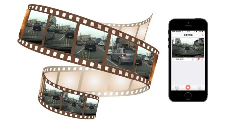 Liandlee Автомобильная запись WiFi DVR Dash камера вождения видео рекордер для BMW X1 E84 F48 2013