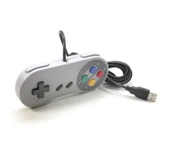 

100pcs USB Game Controller Gaming Joystick Gamepad Controller for SNES Game pad for Windows PC MAC Computer Control Joystick