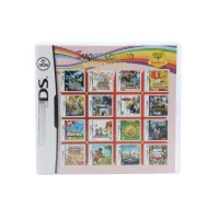 208 In 1 Compilations Video Game Cartridge Card For DS Game Console Super Combo Multi Cart