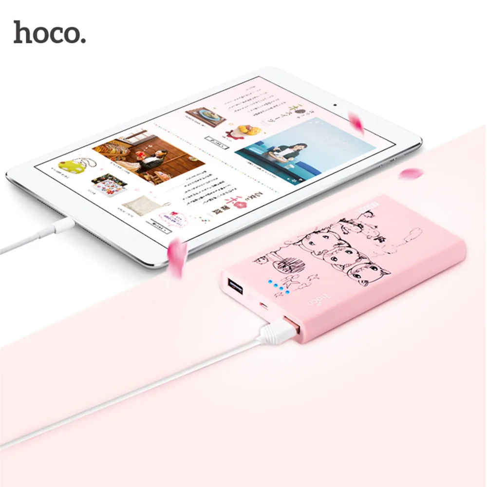 

HOCO 13000mAh Cookie External Power Bank Lovely Mouse Battery Backup Charger For All Mobile Phones Premium Gift