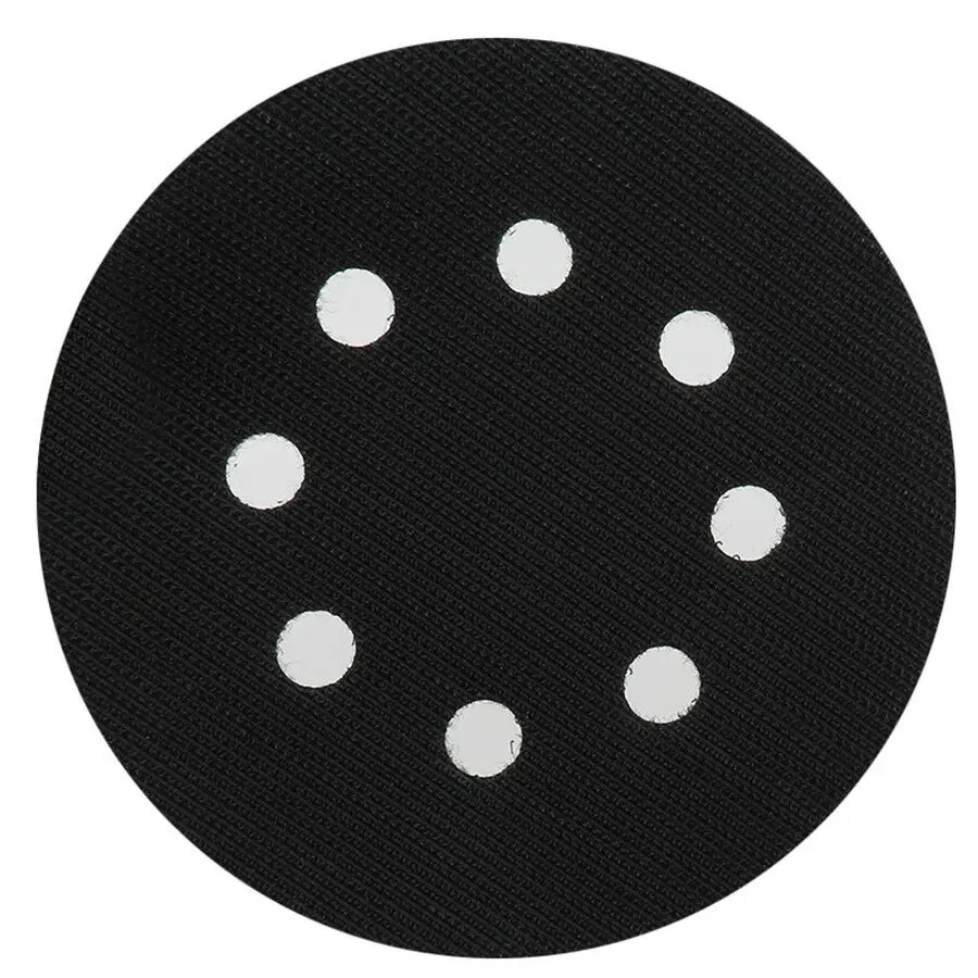 5 дюймов 125 мм ультра-тонкий интерфейс защиты поверхности колодки для шлифовальных колодки и Крюк& Петли шлифовальные диски Флокирование - Цвет: 8 Holes