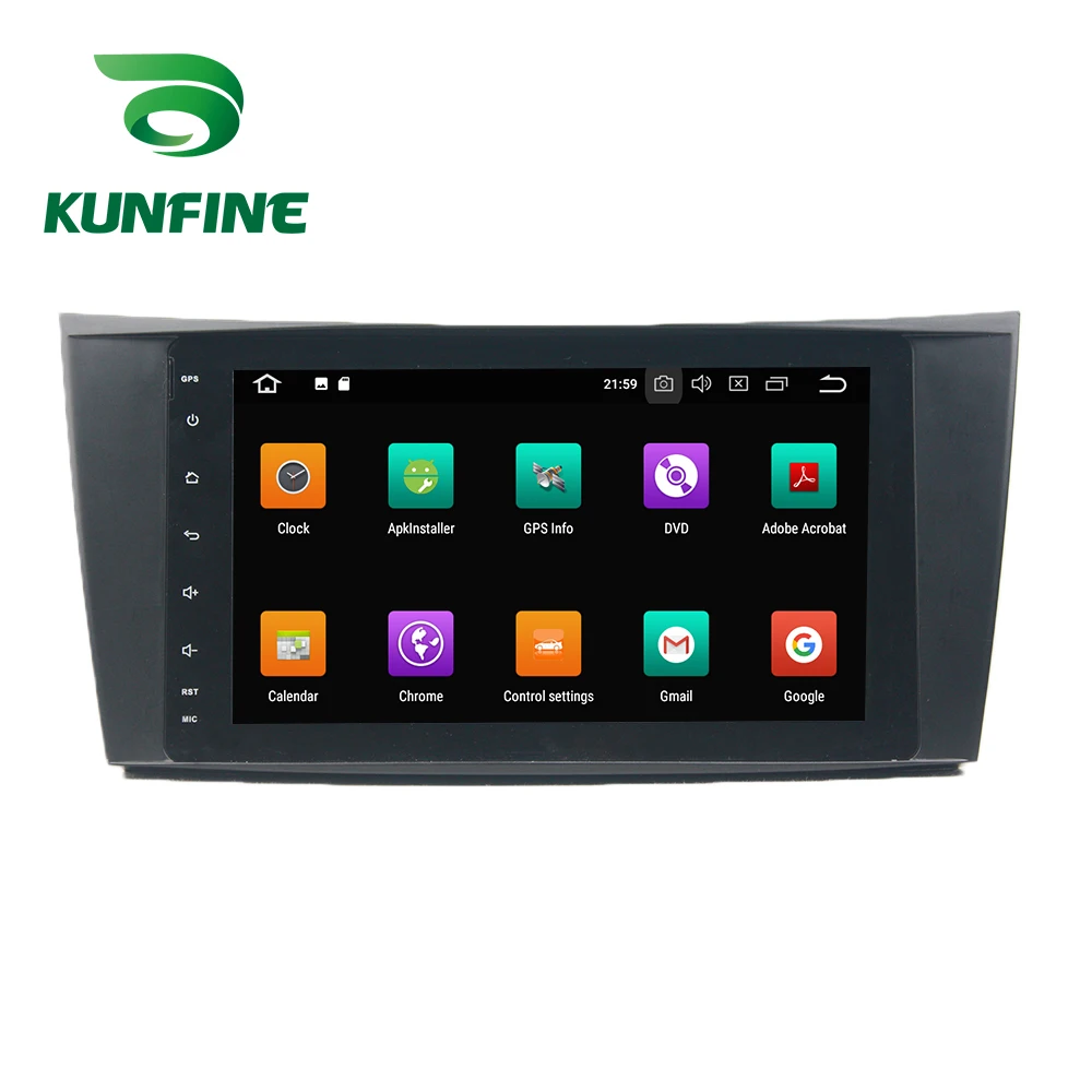Flash Deal Octa Core 4GB RAM Android 8.0 Car DVD GPS Navigation Multimedia Player Car Stereo Deckless for BENZ E-Class W211 2002-2008 Radio 1