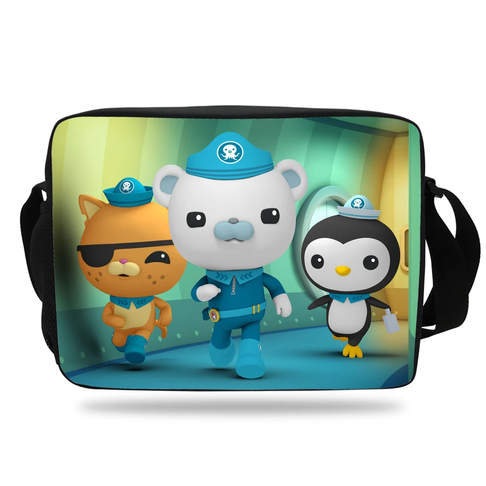 

Hot Sales The Octonauts Shoulder Messenger Bag For Children Boys Girls Kids Shoulder Bag
