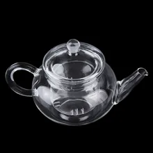 Термостойкий стеклянный чайник с заваркой кофе чай лист травяной горшок 250 мл магазин по всему миру