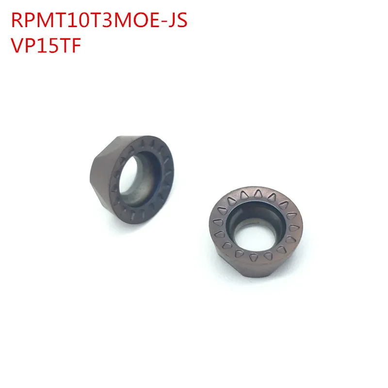 

RPMT10T3MOE JS VP15TF Miling Turning Tools Carbide insert Lathe cutter Tool turning insert