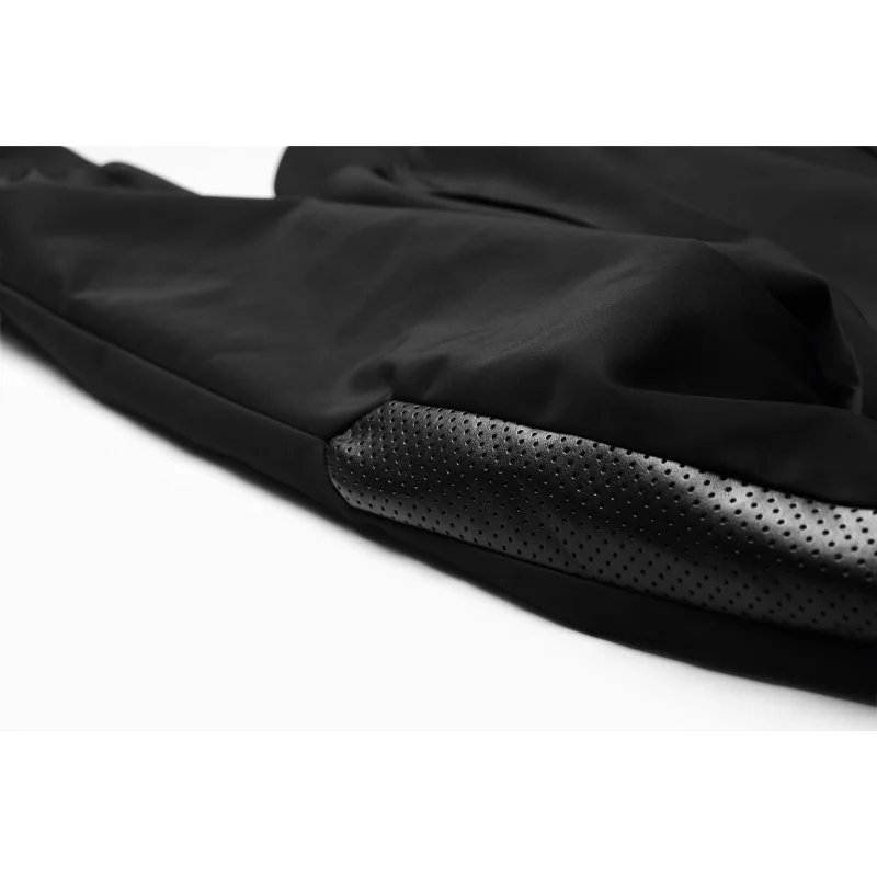 Enjeolon бренд ветронепроницаемый бомбер куртки мужские черные однотонные куртки Мужская s куртка с воротником-стойкой куртка пальто для мужчин JK0327