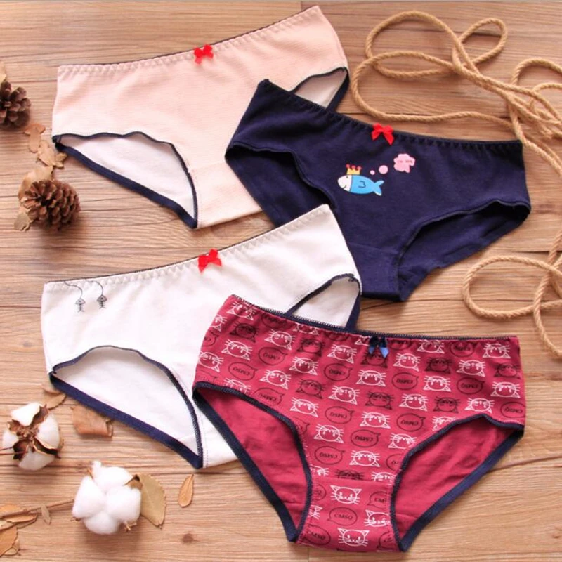 6 unids/lote de ropa interior para niñas, bragas algodón sexis, Ropa para Niñas, ropa interior para niñas, bragas para SQ 0755 6PCS|Bragas| - AliExpress