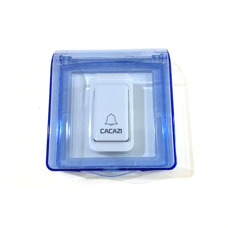 2PCS Waterproof Cover For Wireless Doorbell Smart Door Bell ring chime button Transmitter Launcher call heavy rain Accessories 2PCS Waterproof Cover For Wireless Doorbell Smart Door Bell ring chime button Transmitter Launcher call heavy rain Accessories