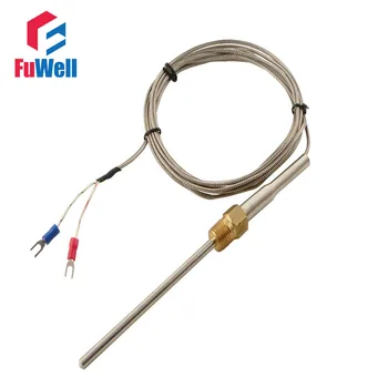 

Type K Thermocouple 5x50mm Probe M13 Thread Diameter 1m/2m/3m/4m Wire Length
