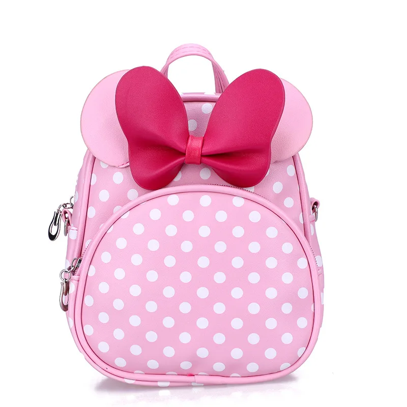  Cute animal Cartoon kids backpack Minnie Mouse SchoolBag Backpacks Children School Bag for girls mo - 32951816681