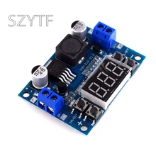 DC-DC ajustável step-down power module lm2596 regulador de tensão com display de voltímetro display digital 3.3v 5v 12v