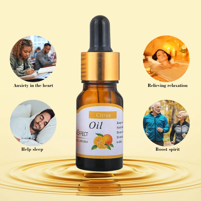 

Natural Pure Essential Oils Body Relax Aromatherapy Diffusers Skin Care Relieve Stress for Humidifier Fragrance Lamp 10ml TSLM2