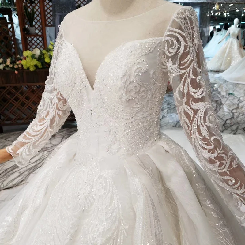 HTL174 свадебные платья в европейском и американском стиле с длинным шлейфом на