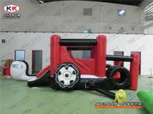 new design inflatable bouncer/ car inflatable jumping tranpoline